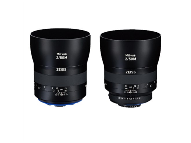 コシナ、カールツァイスとの共同開発レンズ「Milvus 2/50M」を7/27発売