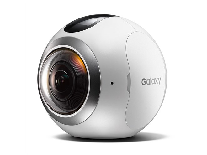サムスン、3840×1920に対応した360度カメラ「Gear 360」 - 価格.com