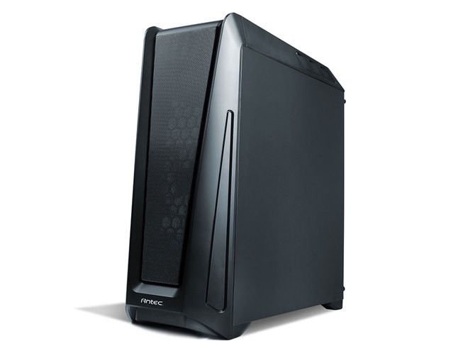 Antec GX1200 ミドルタワーPCケース Antec、7色LEDの120mmファンとイルミネーションを搭載したPCケース
