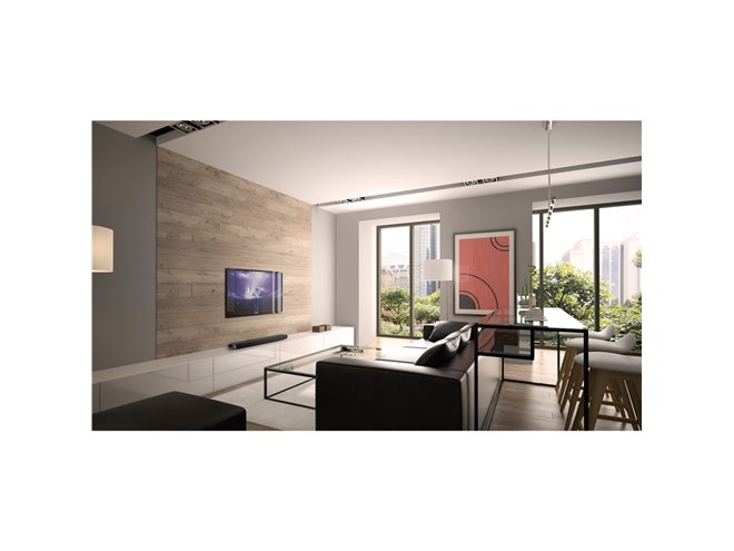 ヤマハ、4K/HDR対応のスリムなBluetoothサウンドバー「YAS-106