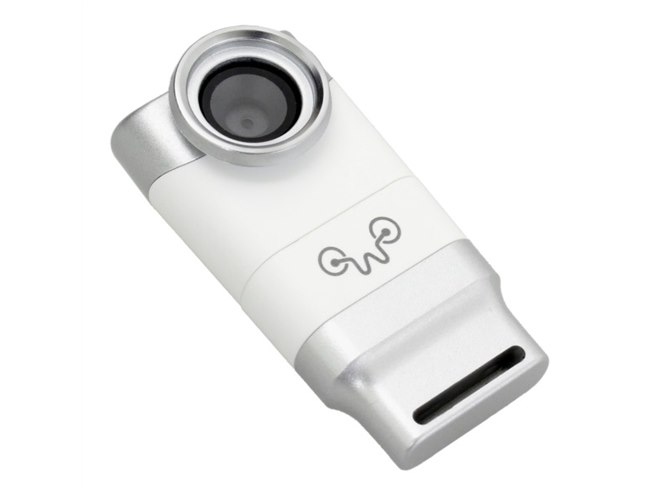 Androidスマホに取り付けて3D動画が撮影できるレンズ「Eye-Plug