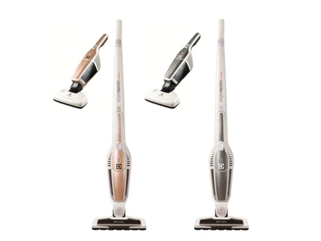 Electrolux エルゴラピードパワープロ　スティッククリーナー エレクトロラックス、ふとん用ノズル付属の「3in1」スティック