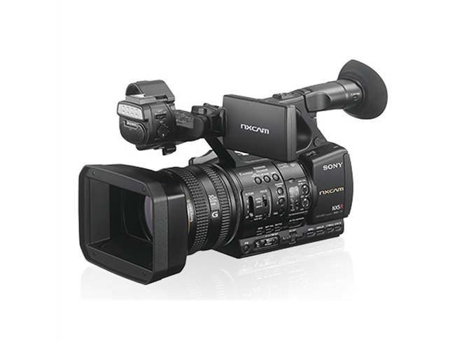 ソニー、フルHD/60p収録対応のNXCAMカムコーダー「HXR-NX5R