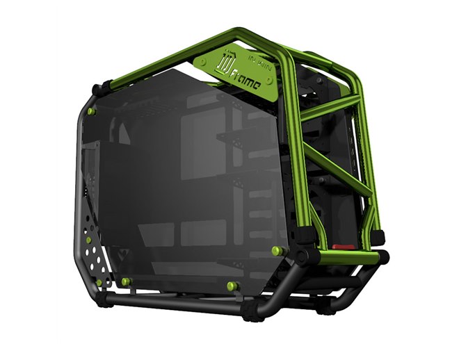 IN WIN、オフロードバイクモチーフのE-ATXケース 「D-FRAME 2.0