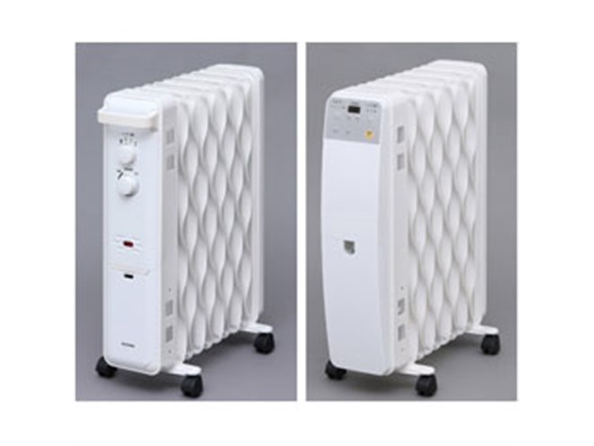 アイリスオーヤマ　ウェーブ型オイルヒーターIWH-1210M-W Amazon | アイリスオーヤマ オイルヒーター ウェーブ マイコン式
