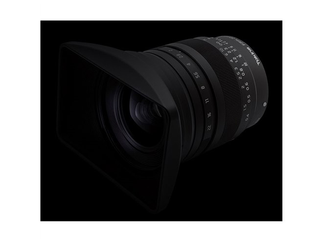 トキナー、ソニーEマウント用大口径広角単焦点レンズ「FiRIN 20mm F2