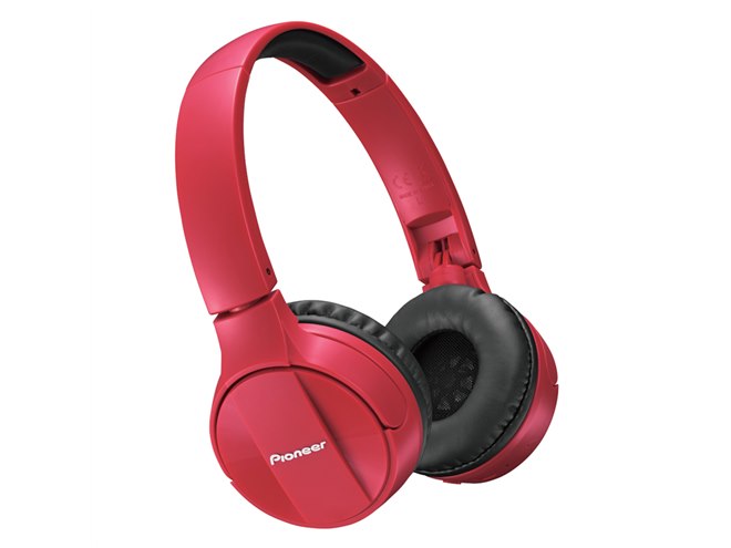 パイオニア、ハンズフリー通話対応の折りたたみ式Bluetoothヘッドホン