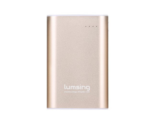 Lumsing、USB Type-C/QC 3.0ポート搭載の10050mAhモバイルバッテリー