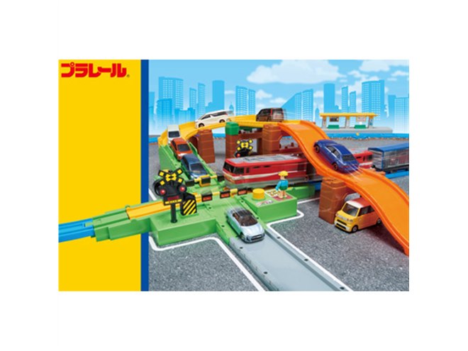 プラレール トミカ踏切レールセット いっしょに遊ぼう！トミカ踏切レールセット｜徹底解剖｜プラレール