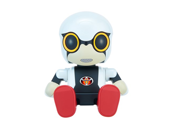 キロボミニ  トヨタ純正 今日はいっぱい走ったね」、トヨタが「KIROBO mini」を39,800円で発売