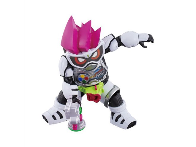 LVUR PB01 仮面ライダーエグゼイド アクションゲーマー Lv.1 FULL ACTION(中古品) TVゲームがテーマの「仮面ライダーエグゼイド」、レベル1形態が