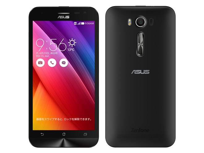 UQ mobile、5型スマホ「ZenFone 2 Laser ZE500KL」を10/14発売