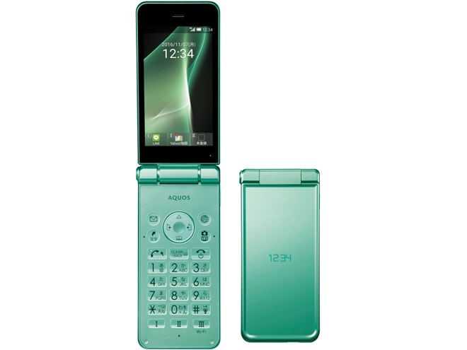 ソフトバンクとワイモバイル、LINEも使える「AQUOS ケータイ2」を10/28