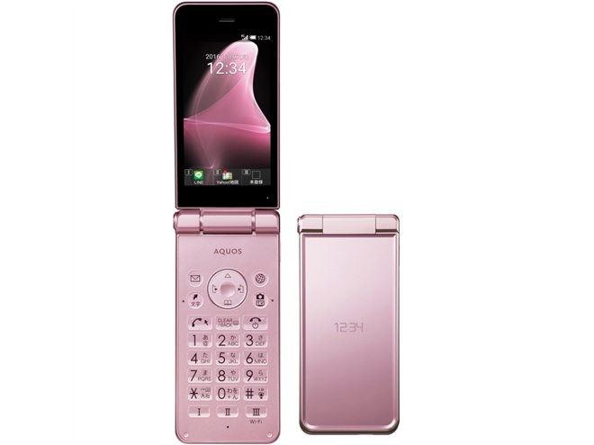 ソフトバンクとワイモバイル、LINEも使える「AQUOS ケータイ2」を10/28