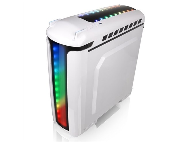 Thermaltake、7色に発光するミドルタワー型PCケース - 価格.com