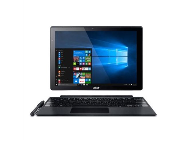 エイサー、ファンレス/液体冷却の2in1タブレットにWindows 10 Home