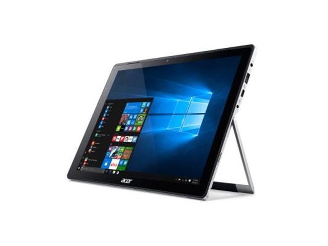 エイサー、ファンレス/液体冷却の2in1タブレットにWindows 10 Home