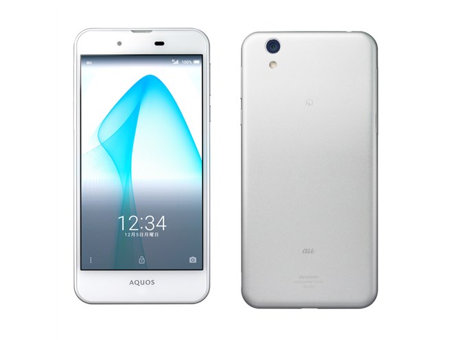 au、省エネの5型防水スマホ「AQUOS U SHV37」を11/18発売 - 価格.com