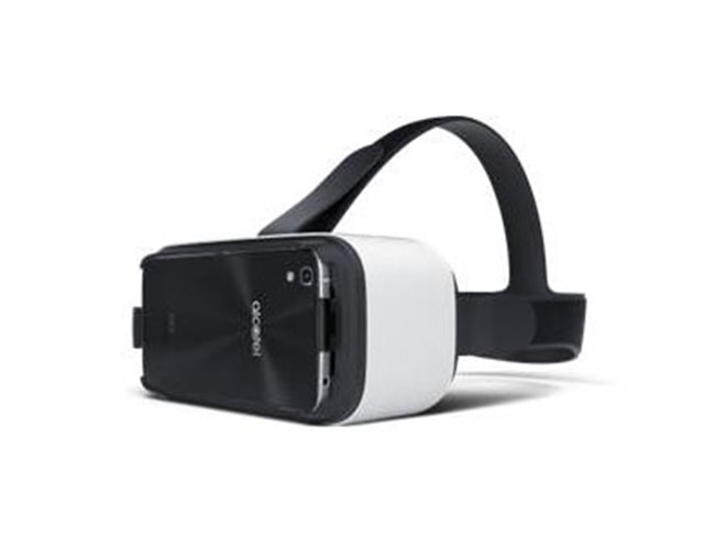 新品 Alcatel  IDOL4 ゴールド SIMフリー携帯 VRゴーグル付属 Alcatel、VRゴーグル付きSIMフリースマホ「IDOL4」を11/22発売