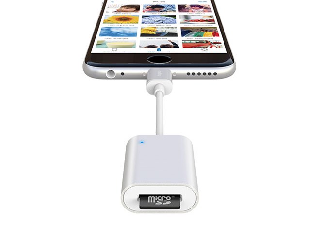 ラディウス、Lightning対応のmicroSDカードリーダー - 価格.com