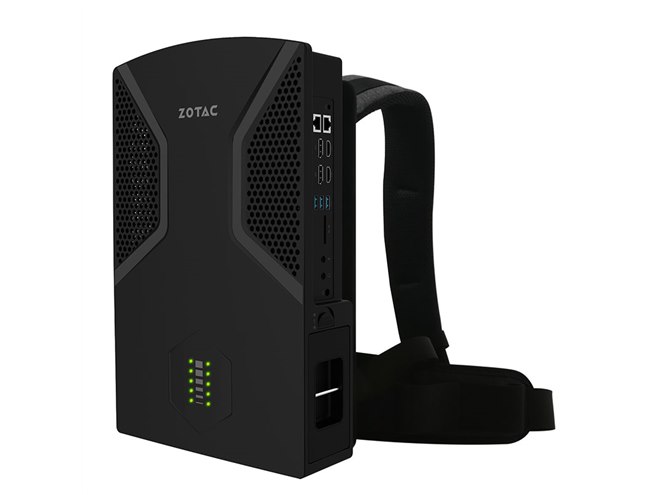 ZOTAC、GeForce GTX 1070搭載のバックパック型PC「ZOTAC VR GO