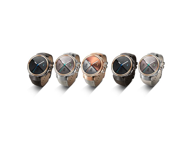 ASUS - (中古)2台セット　ASUSZenWatch3(WI503Q) Asus Zenwatch3 Silver with Beige Rubber Strap Price in India