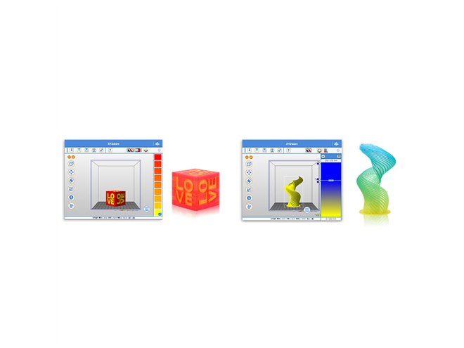 XYZプリンティング、グラデーション印刷対応の3Dプリンター「ダ