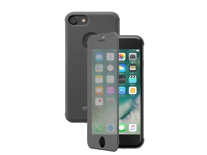 カバーを閉じたままタッチ操作できる、手帳型iPhone 7/7 Plus