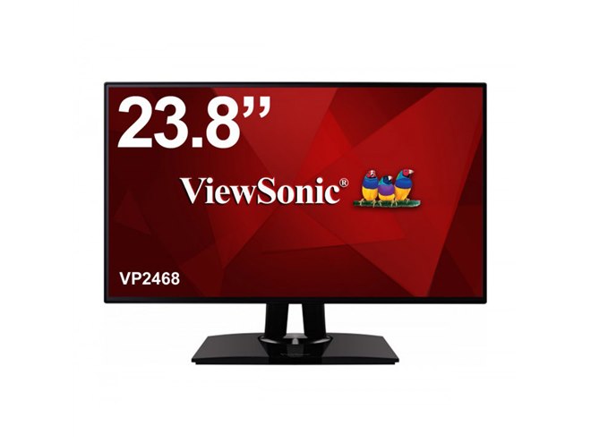 ViewSonic、カラーキャリブレーション対応の23.8型液晶「VP2468