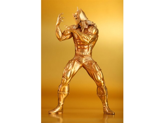 税別18万円！ 超人ロビンマスクの息子「ケビンマスク」が純金箔