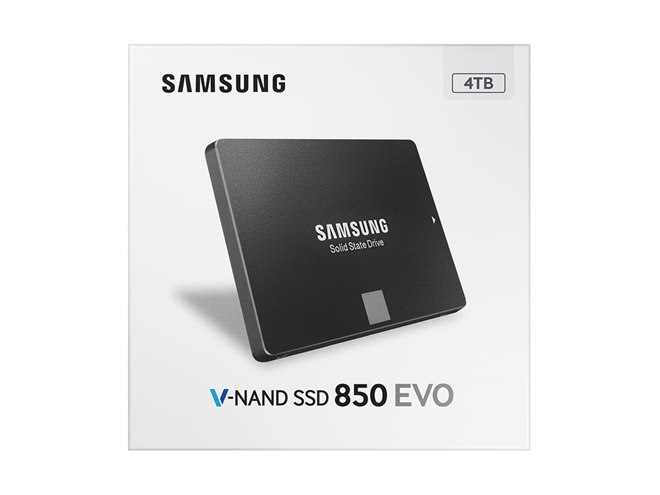 サムスン、大容量4TBの2.5インチSSD「Samsung SSD 850 EVO