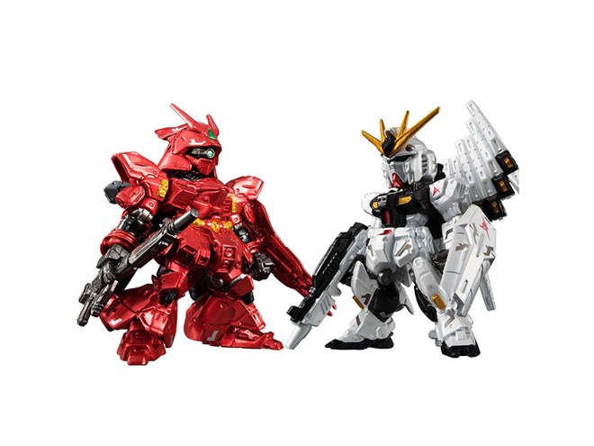 MG 機動戦士ガンダム逆襲のシャア νガンダム サザビー メタリックコーティング 10 坪 広 さ 中古]HGUC 1/144 MSN-04 サザビー メタリック