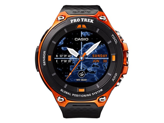 カシオ、GPS内蔵でオフライン地図を搭載した「Smart Outdoor Watch」第 