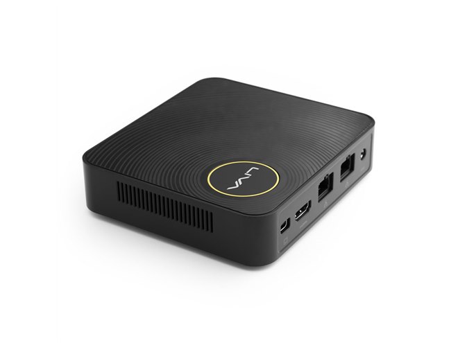 ECS、 4K出力対応の「Celeron N3350」搭載コンパクトデスクトップ