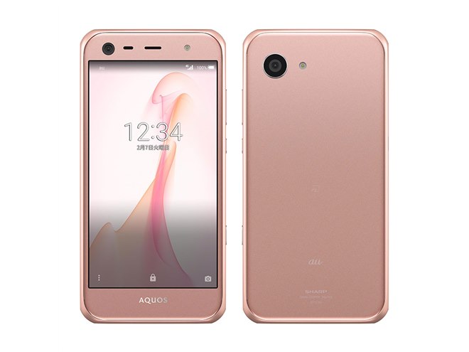 au、インカメラにフラッシュを搭載した4.7型スマホ「AQUOS SERIE mini