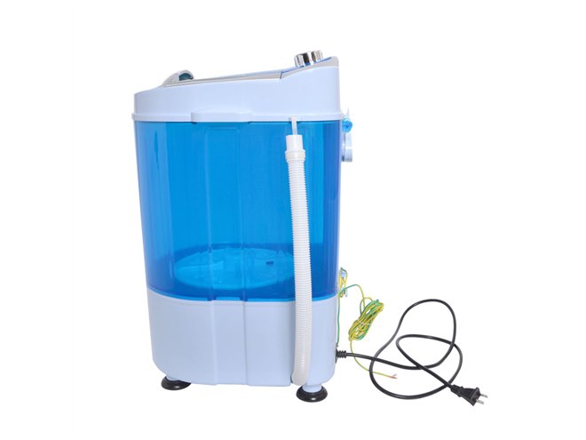 サンコーミニ洗濯機MNWMAN2 セカンド洗濯機に？ サンコー、高さ54cmでコンパクトサイズのミニ洗濯