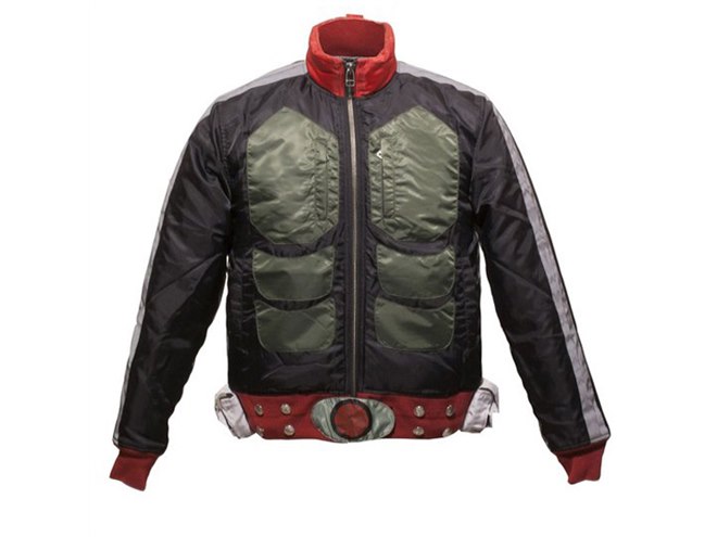【激レア】仮面ライダーグランプリ入選賞品 非売品ジャンパー 出たなショッカー！」仮面ライダー新1号に変身できる“なりきり風