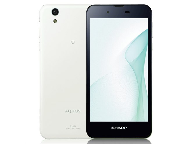 スマモバ、シャープ製SIMフリー「AQUOS SH-M04」ホワイトの取扱開始