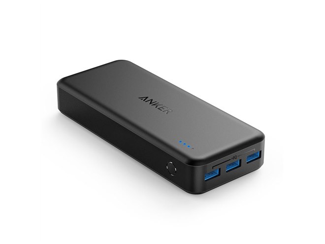 Anker、3台同時に充電ができるモバイルバッテリー「PowerCore II