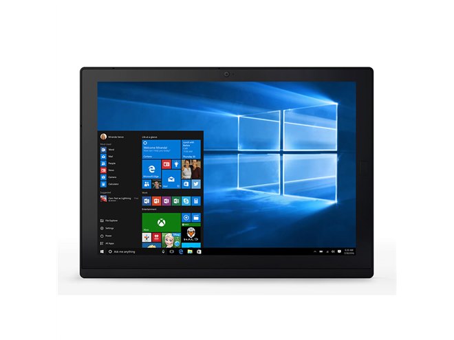 美品 着脱式キーボード付 2in1 タブレットノートPC Lenovo レノボ、キーボード着脱式の12型タブレット「ThinkPad X1 Tablet