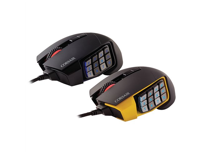 Corsair、12個のサイドボタンを搭載したゲーミングマウス - 価格.com