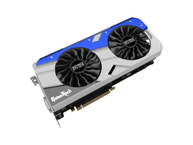 グラフィックボード・グラボ・ビデオカード GeForce GTX 1070 Game Rock Palit、オーバークロック仕様の「GeForce GTX 1070」 - 価格.com