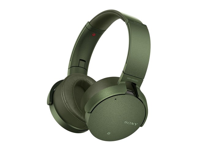 ソニー、際立つ重低音をワイヤレスで楽しめるNCヘッドホン「MDR