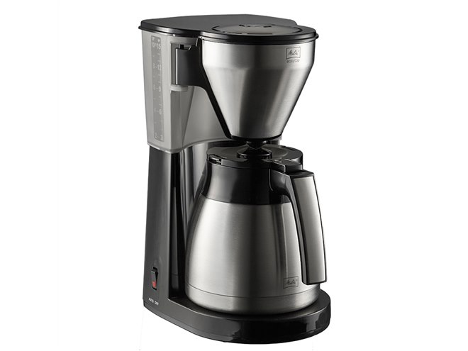 メリタ、デザイン変更で使いやすくなった10杯用「イージートップサーモ