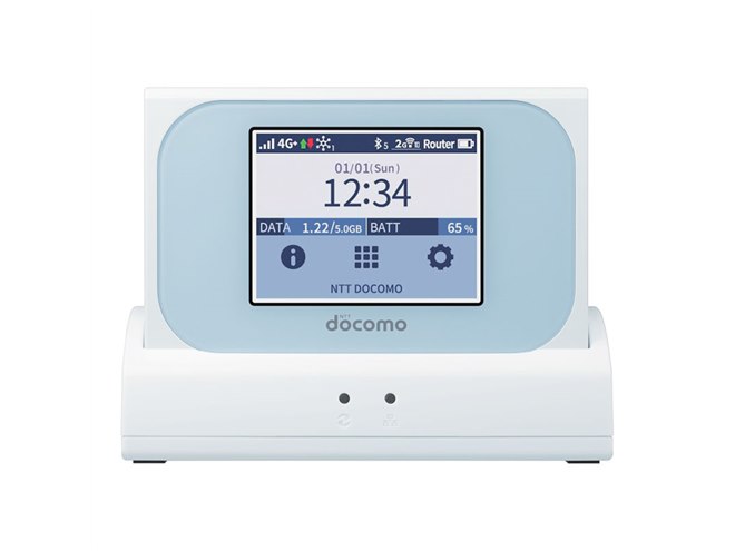 ドコモ、下り最大682Mbps対応の「Wi-Fi STATION N-01J」を3/9発売