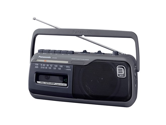 パナソニック、「らくらくチューニング」対応ラジカセ「RX-M45