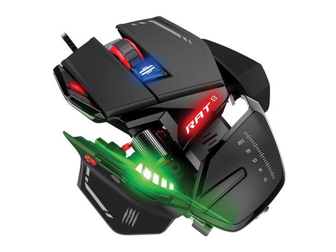 マッドキャッツ、カスタマイズ対応の新ゲーミングマウスシリーズ「RAT