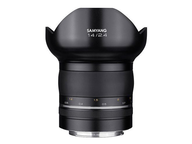 SAMYANG、5000万画素に最適化された超広角レンズ「XP14mm F2.4