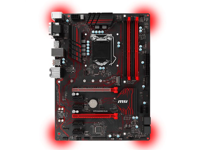MSI、17,480円でZ270搭載のゲーミングマザー「Z270 GAMING PLUS