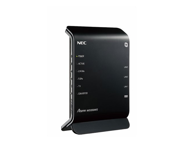 NEC、オートチャネルセレクト搭載の11ac無線LANルーター - 価格.com